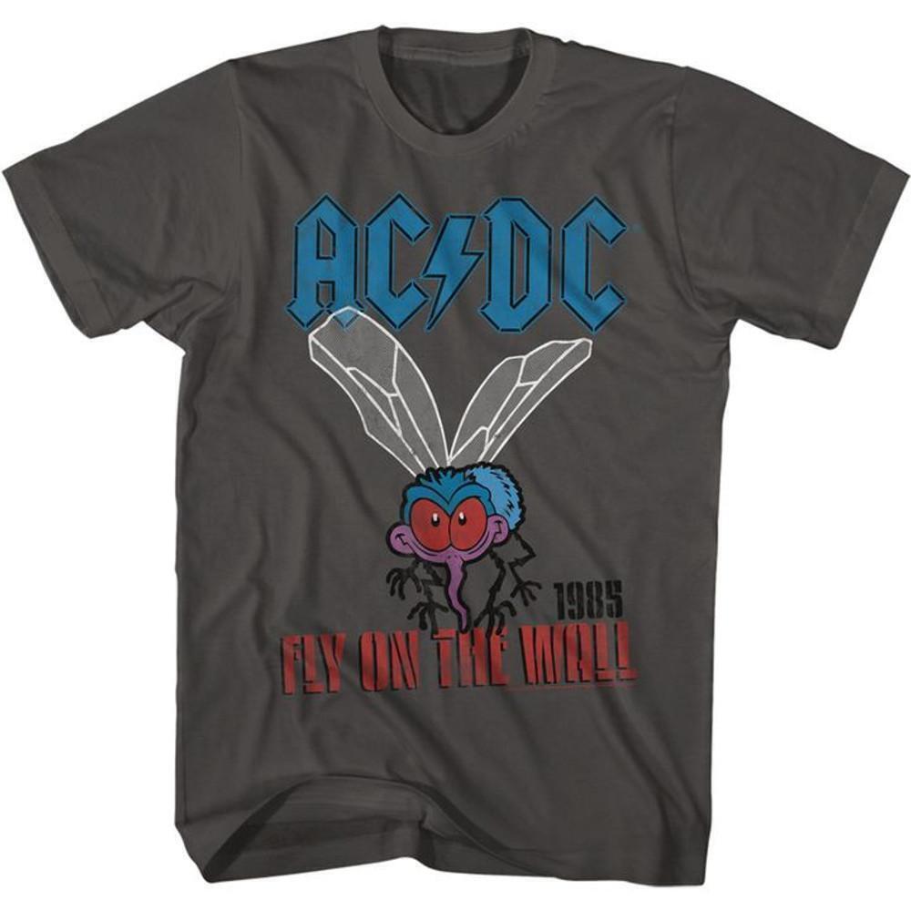 Acdc Fly On The Wall Smoke Adult T Shirt